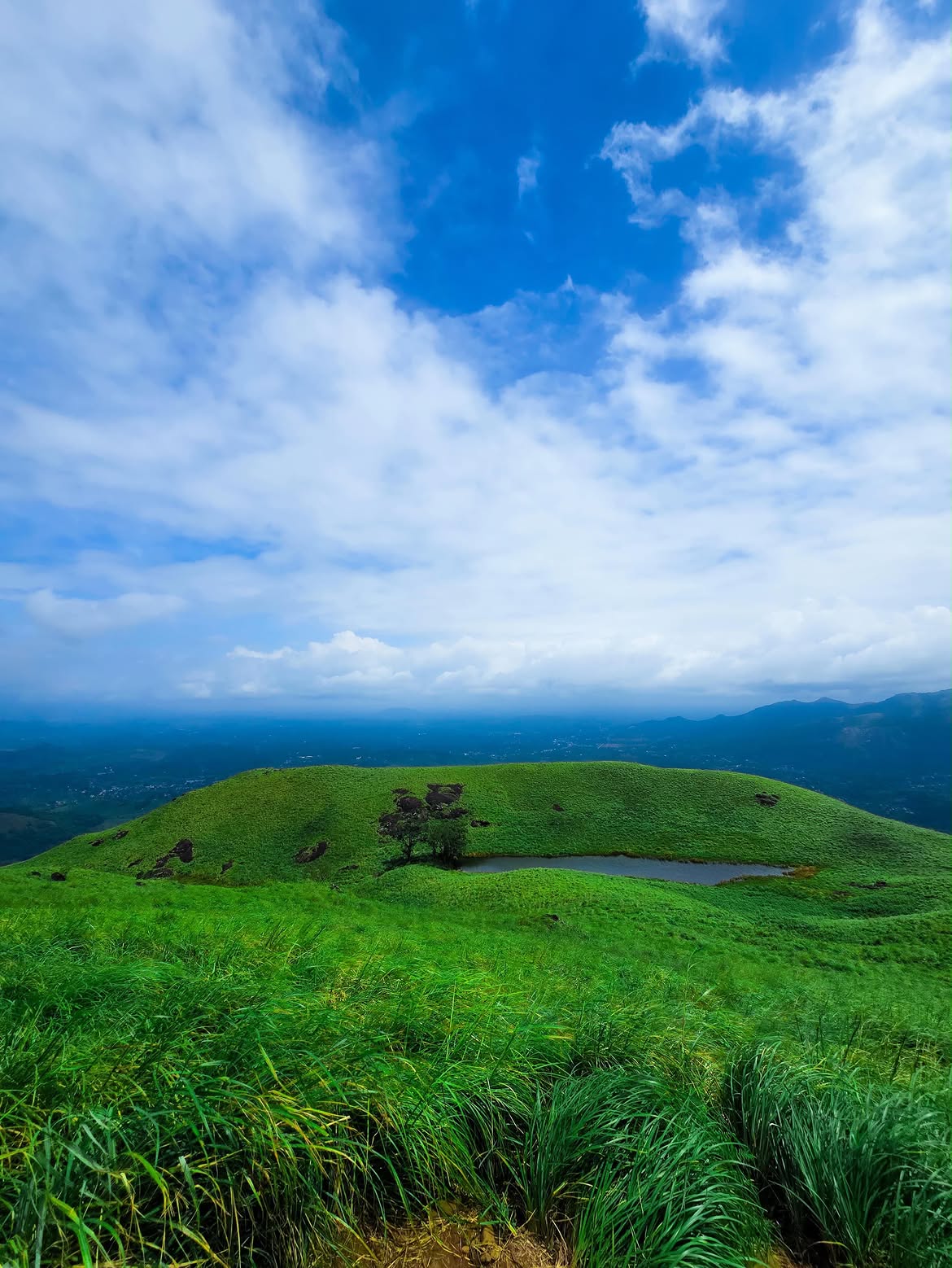 Chembra Peak trekking trail in Wayanad, Kerala
