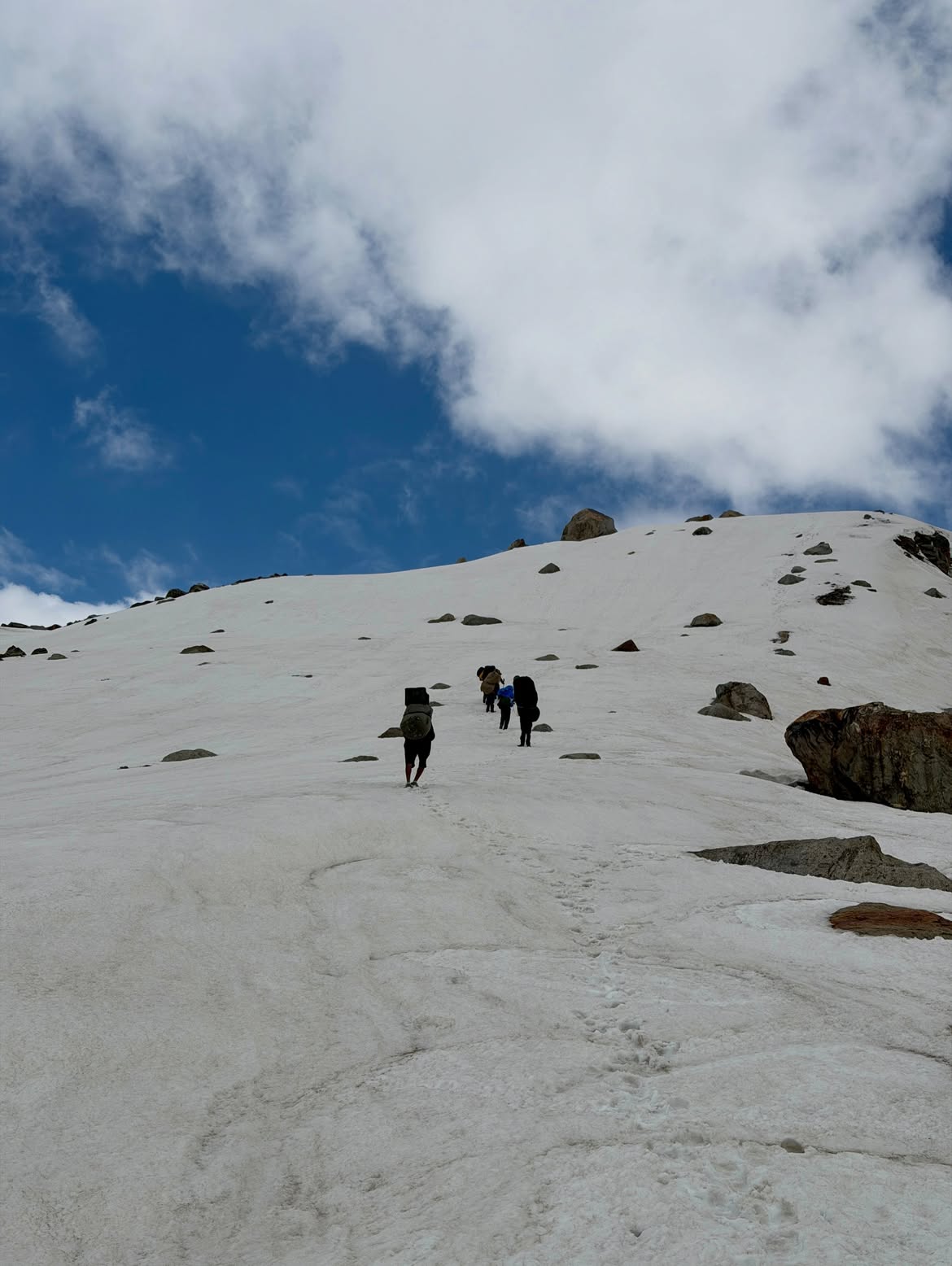 High-altitude Pin Parvati Pass trekking route in Himachal Pradesh